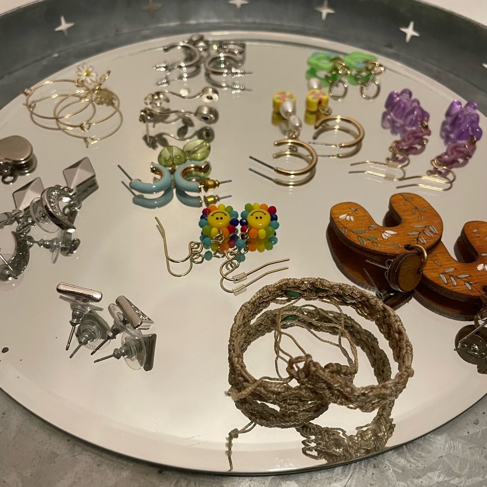 Colorful Assorted Earrings Collection - Picture 3 of 3